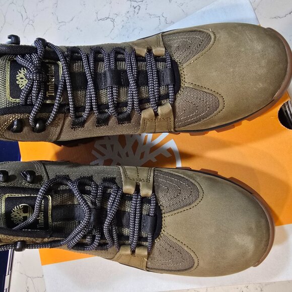 NEW Men's TIMBERLAND MT Maddsen Water Resist Mid Hiking Boot 0A6BNN SIZE 10 - Picture 3 of 16
